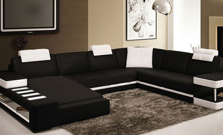 Prichard Leather Sofa Lounge Set